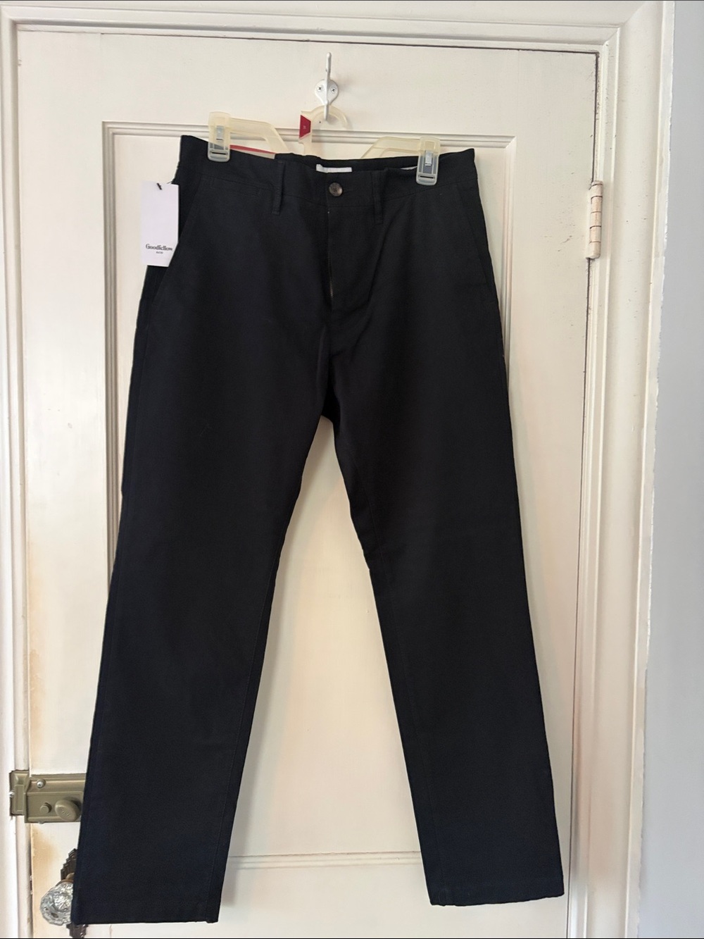 Goodfellow & Co Black Straight Chinos